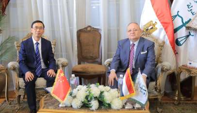 مجلس الدولة المصري يستقبل وفد المحكمة العليا بشنغهاي