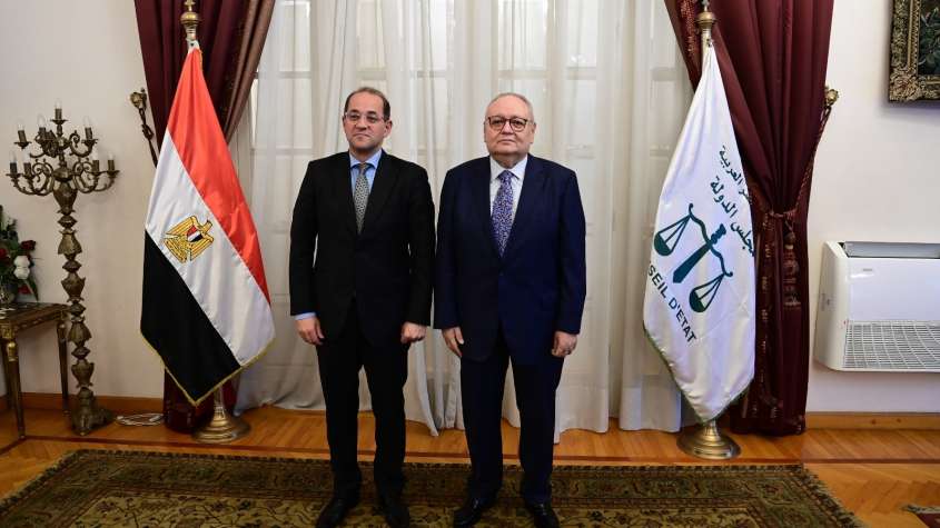 برامج تدريب مشتركة ومليار جنيه.. اجتماع لوزير المالية مع رئيس مجلس الدولة في مصر
